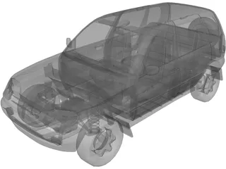 Chevrolet Niva (2009) 3D Model