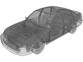 Daewoo Nexia (1996) 3D Model