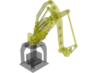 Fanuc Robotics M-410iB 3D Model