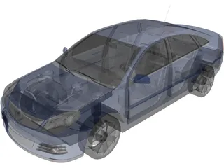 Opel Vectra (2005) 3D Model