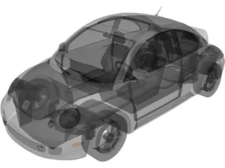 Volkswagen Beetle 3D Model