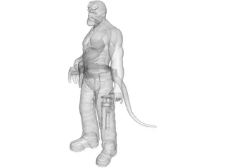 Hellboy 3D Model