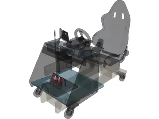 Racing Cockpit G27 3D Model