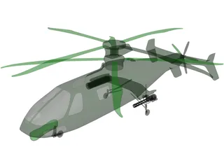 Sikorsky S-97 3D Model