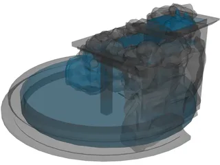 Fountain 3D Model