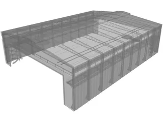 Hangar 3D Model