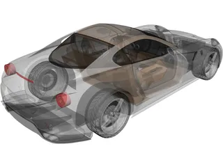 Ferrari 599 GTB Fiorano  3D Model