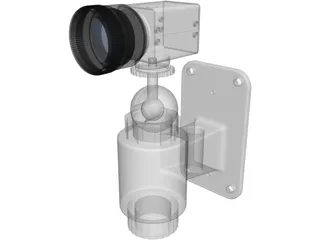 Security Camera 3D Model