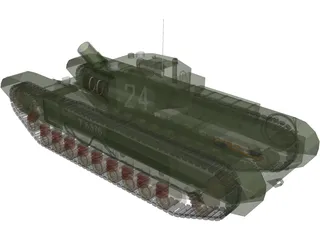 Churchill AVRE 3D Model