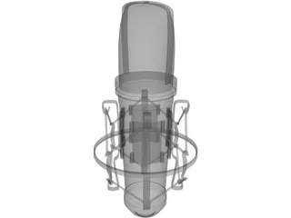 Marshall Electronics Microphone 3D Model