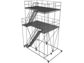 Scaffold 3D Model