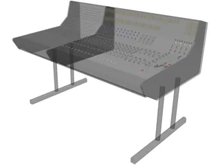 API 1608 Console 3D Model