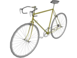 Road Bike 3D Model