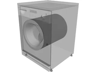 Washing Machine 3D Model