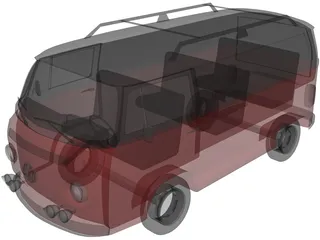 Volkswagen Type 2 3D Model