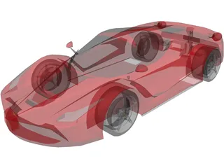 Ferrari LaFerrari (F70) (2014) 3D Model