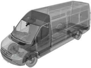 Mercedes-Benz Sprinter 313 CDI 3D Model