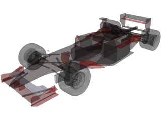 Ferrari F1 (2007) 3D Model
