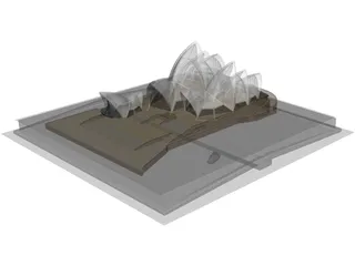 Sydney Opera House 3D Model