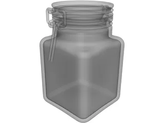 Weck Jar 3D Model