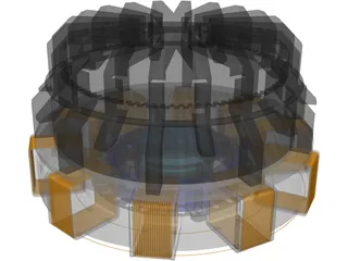 Iron Man Arc Reactor 3D Model