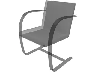 Brno Chair 3D Model