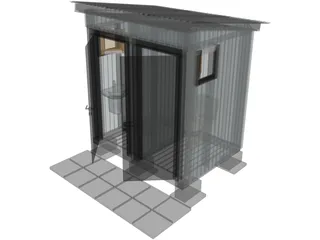 Street WC 3D Model