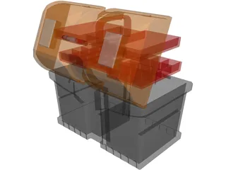 Tool Bag 3D Model