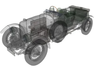 Bentley (1930) 3D Model