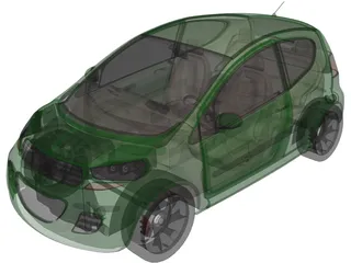 Kia Concept Car 3D Model