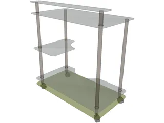 Book Stand 3D Model