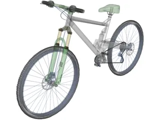 Mountain Bike 3D Model