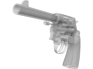 Smith&Wesson Police Model 1917 3D Model
