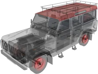 Land Rover Defender 110 3D Model