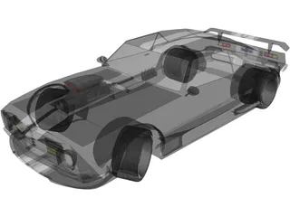 Chevrolet Yenko Camaro Supercharged 3D Model