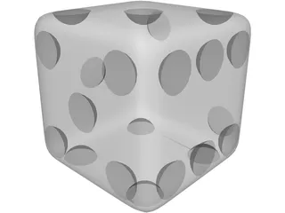 Casino Dice 3D Model