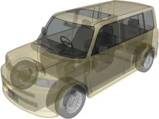 Scion xB (2001) 3D Model