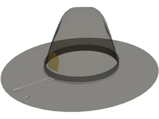 Trooper Hat 3D Model