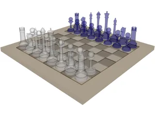 Chess 3D Model