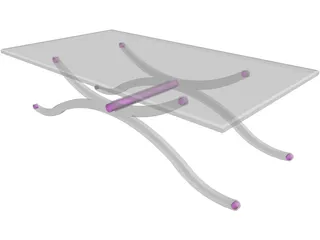 Cocktail Table 3D Model