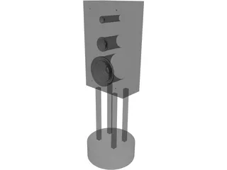 Speaker 3D Model