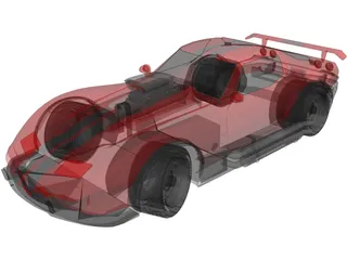 Chevrolet Corvette Supecharged (1981) 3D Model