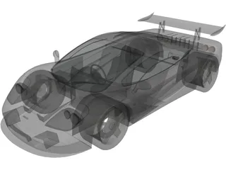 McLaren F1 3D Model