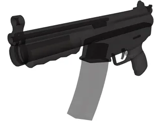 MP5 3D Model