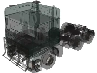 Man Truck 3D Model