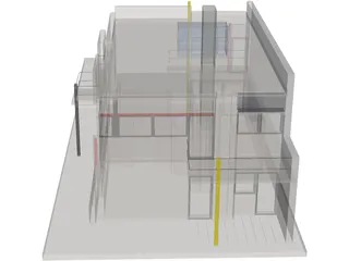 Schroder House 3D Model