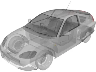 Honda Insight (1999) 3D Model