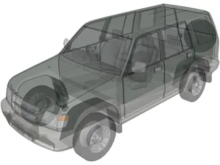 Isuzu Bighorn (2001) 3D Model