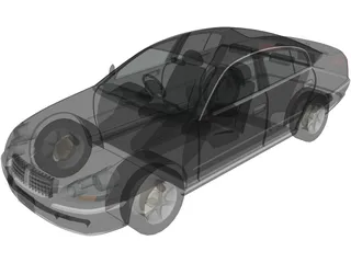 Nissan Cima (2001) 3D Model