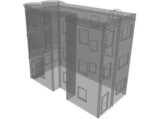 House Telegraph San Francisco 3D Model